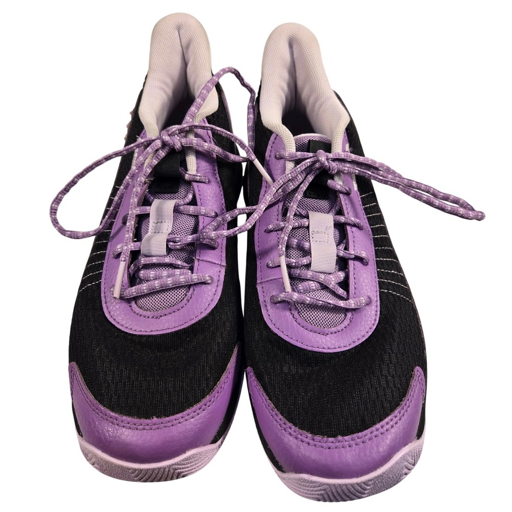 Under Armour Curry HOVR Splash 2 Basketball Shoes Black Purple 3025636-500